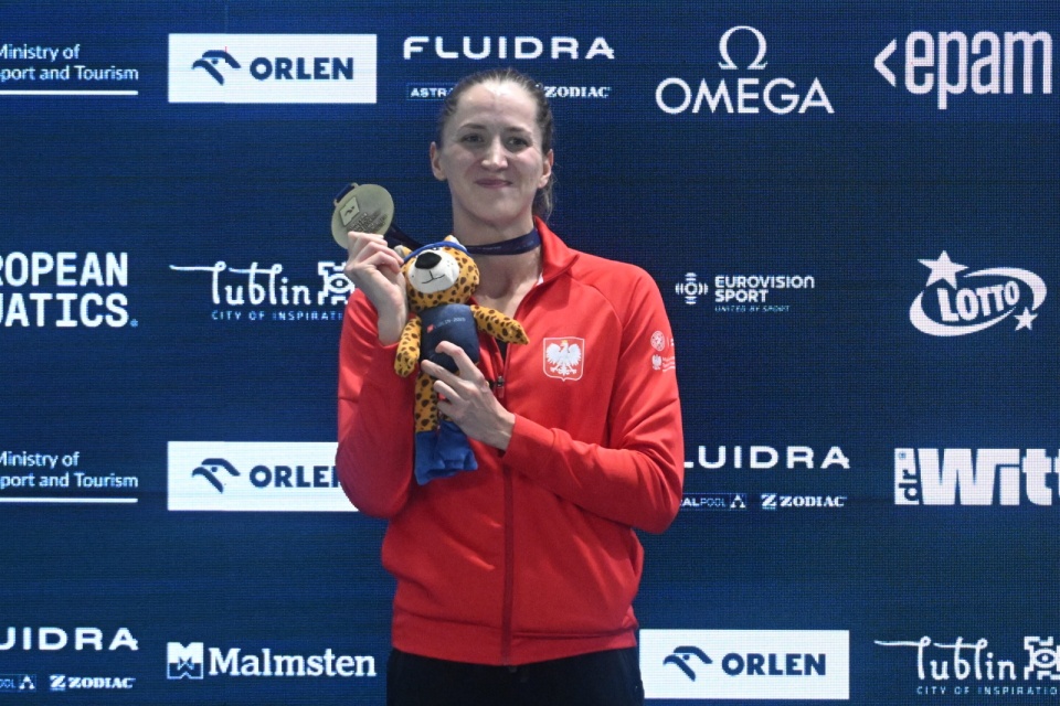Katarzyna Wasick ma swoje upragnione złoto/fot. PAP/Wojtek Jargiło