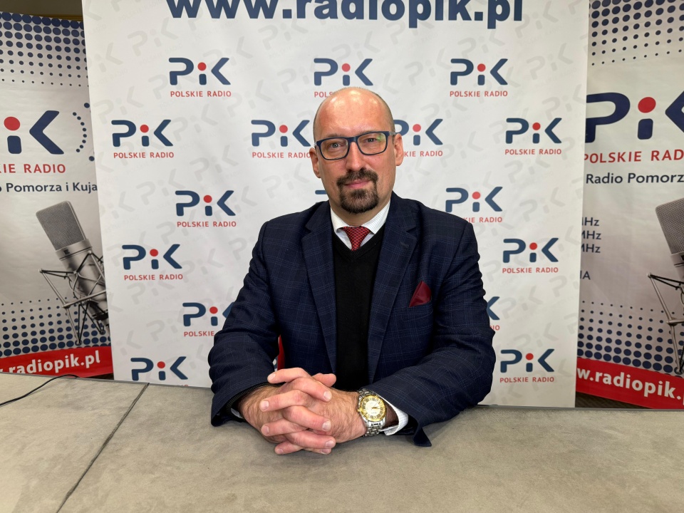 Wójt gminy Unisław, Jakub Danielewicz/fot. Tomasz Kaźmierski