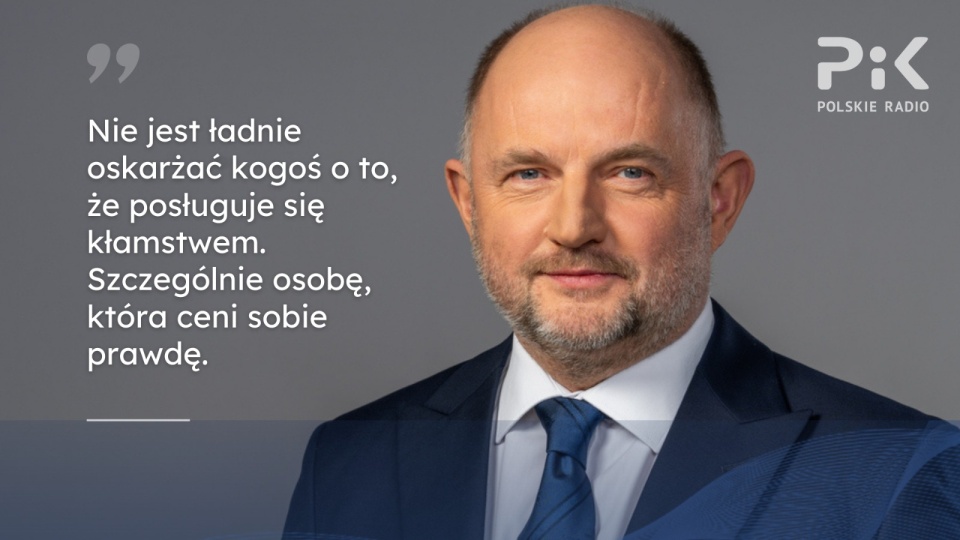 Marszałek Piotr Całbecki odpowiada na list prezydenta Bydgoszczy Rafała Bruskiego/grafika: Tomasz Bielicki