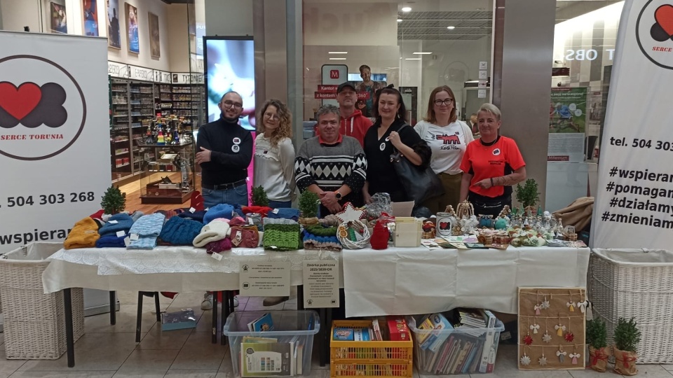 Zbiórka Stowarzyszenia „Serce Torunia” w Galerii Copernicus/fot. Monika Kaczyńska