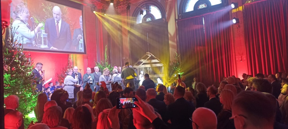 Tradycyjne kujawsko-pomorskie samorządowe spotkanie opłatkowe odbyło się w toruńskim Dworze Artusa/fot. Monika Kaczyńska