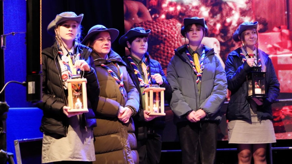 Harcerze przekazali Betlejemskie Światło Pokoju/fot. Tatiana Adonis