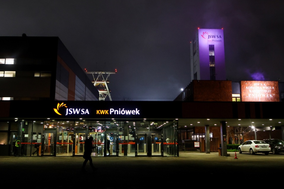 Kopalnia Węgla Kamiennego Jastrzębskiej Spółki Węglowej Pniówek w Pawłowicach/fot. Kasia Zaremba, PAP