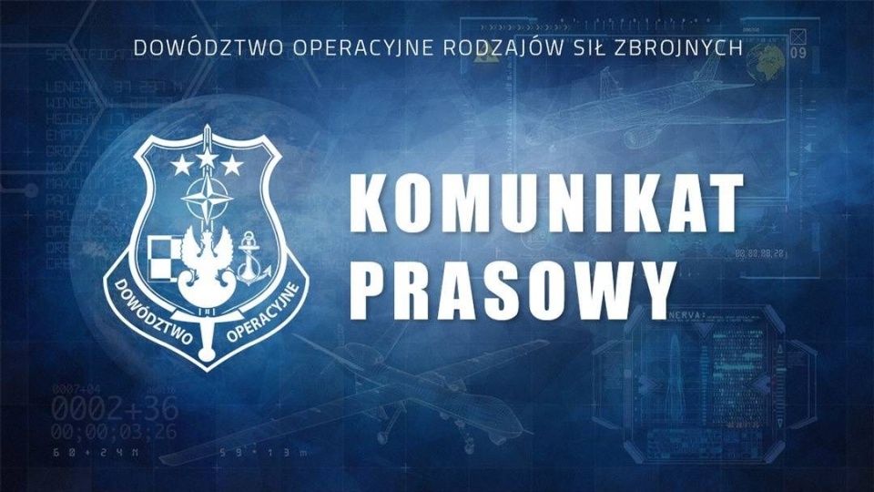 Grafika: Dowództwo Operacyjne Rodzajów Sił Zbrojnych/Facebook