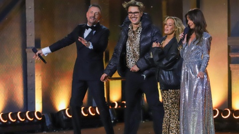 „Sywestrowa moc przebojów" z Polsatem w Toruniu/fot. Agnieszka Bielecka, PAP