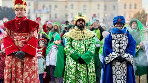 Orszak Trzech Króli w Bydgoszczy. / Fot. Izabela Langner