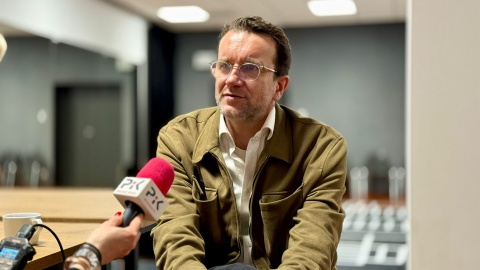 Z Tomaszem Kotem rozmawiała Bogumiła Wresiło. Aktor otworzył w Bydgoszczy Film Song Festival/fot. Izabela Langner