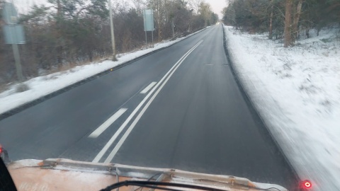 Dziennikarka PR PiK Dorota Witt wsiadła do pługosolarki/fot. Dorota Witt