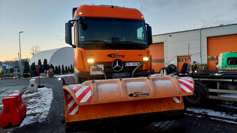 Dziennikarka PR PiK Dorota Witt wsiadła do pługosolarki/fot. Dorota Witt