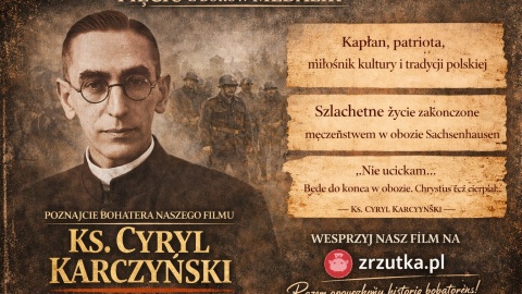 „Pięciu z Borów Tucholskich - Medalik” - to tytuł filmu dokumentalnego, który powstaje w powiecie tucholskim/ fot. Fundacja Ocalić - Pamięć, Facebook