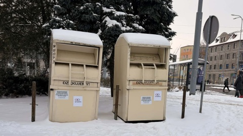 Pojemniki na odzież pojawiły się w Grudziądzu/fot. Marcin Doliński