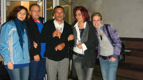 Od lewej: Małgorzata Burchardt, Eryk Hełminiak, Mirosław Frischke, Żaneta Walentyn i Bogumiła Wresiło/fot. Henryk Żyłkowski