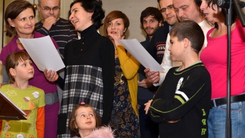 Od lewej: Katarzyna Kliszewska, Adam Droździk, Sława Skibińska-Dmitruk, Adriana Andrzejewska-Kuras, Michał Zaręba, Marcin Kupczyk, Dariusz Tomaszewski i Anita Pierzgalska/fot. Archiwum