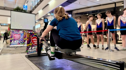 W Centrum Handlowym Focus w Bydgoszczy był Wiktor Sobociński/fot. Izabela Langner