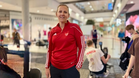 W Centrum Handlowym Focus w Bydgoszczy był Wiktor Sobociński/fot. Izabela Langner