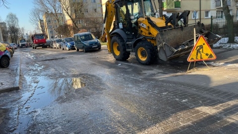 Bieżącej wody nie mają mieszkańcy kilku budynków przy ul. Nałkowskiej w Bydgoszczy/fot. Natasza Trzebuchowska