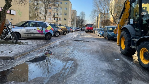 Bieżącej wody nie mają mieszkańcy kilku budynków przy ul. Nałkowskiej w Bydgoszczy/fot. Natasza Trzebuchowska