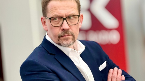 Redaktor naczelny Polskiego Radia PiK/fot. Izabela Langner