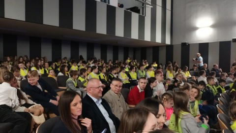 Wojewódzki finał konkursu „Odblaskowa szkoła". / Fot. Monika Siwak