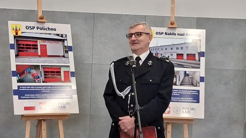 W Paterku niedaleko Nakła nad Notecią oficjalnie otwarto nową remizę Ochotniczej Straży Pożarnej/Fot. Agata Raczek