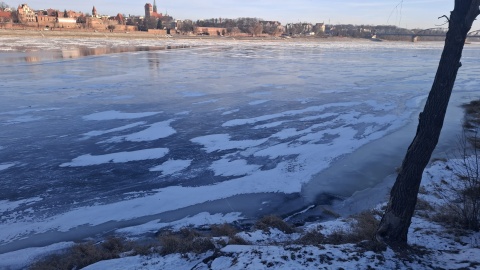 Tak wyglądała Wisła jeszcze kilka dni temu. / Fot. Robert Duliński