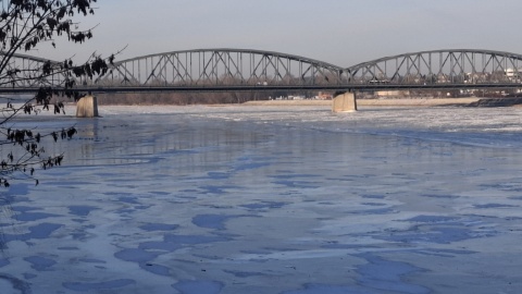 Tak wyglądała Wisła jeszcze kilka dni temu. / Fot. Robert Duliński