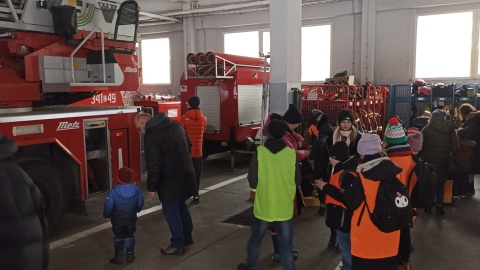 Mieszkańcy regionu mogą w ferie odwiedzić strażaków. Trwa akcja „Wpadnij do strażnicy”/fot. Monika Kaczyńska