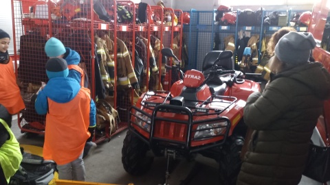 Mieszkańcy regionu mogą w ferie odwiedzić strażaków. Trwa akcja „Wpadnij do strażnicy”/fot. Monika Kaczyńska