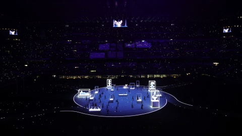 Otwarcie 25. zimowych igrzysk olimpijskich w Mediolanie/fot. PAP/EPA/TERESA SUAREZ