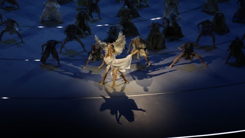 Otwarcie 25. zimowych igrzysk olimpijskich w Mediolanie/fot. PAP/EPA/Neil Hall