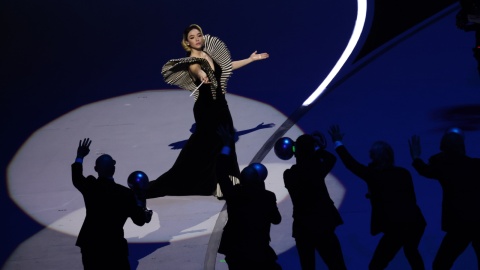 Otwarcie 25. zimowych igrzysk olimpijskich w Mediolanie/fot. PAP/EPA/TERESA SUAREZ