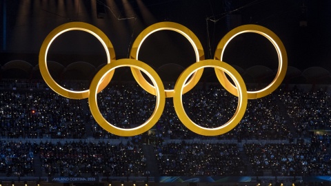 Otwarcie 25. zimowych igrzysk olimpijskich w Mediolanie/fot. PAP/EPA/SALVATORE DI NOLFI