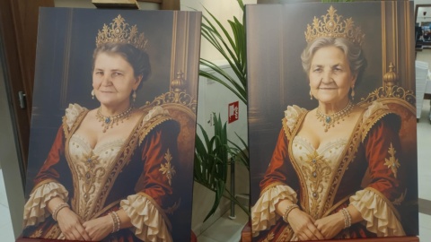 Uroczystość z okazji setnych urodzin sióstr bliźniaczek - Aurelii Leguminy i Władysławy Zuchniarek/ Fot. Radosław Jagieła