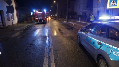Potrącony w Inowrocławiu pieszy trafił do szpitala, gdzie niestety zmarł na skutek odniesionych obrażeń. / Fot. Materiały policji