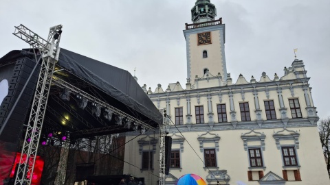 Scena na rynku w Chełmnie. / Fot. Marcin Doliński