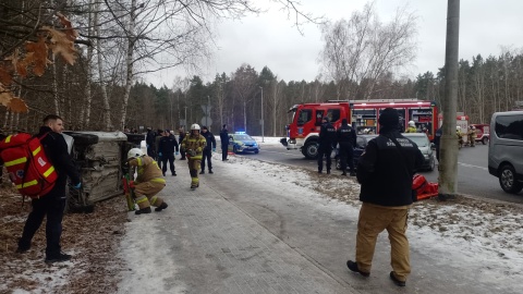 Tak wyglądał praktyczny egzamin z udzielania kwalifikowanej pierwszej pomocy. / Fot. Michał Zaręba
