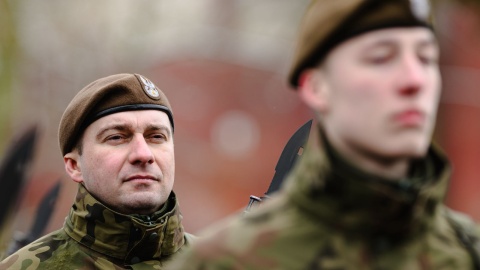 Przysięga w 83. Batalionie Lekkiej Piechoty w Grudziądzu.