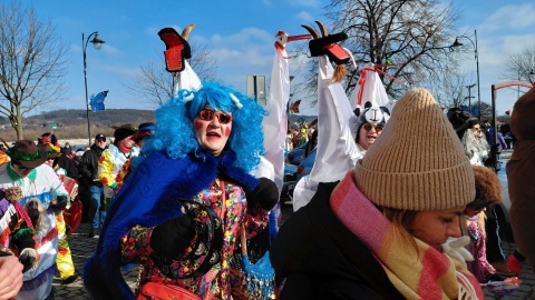35. edycja Korowodu Grup Zapustnych we Włocławku/fot. Radosław Jagieła