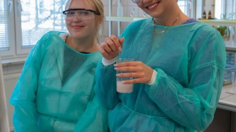 To VIII edycja Praktycznych warsztatów dla uczniów szkół ponadpodstawowych na Wydziale Farmaceutycznym Collegium Medicum w Bydgoszczy UMK/ Fot. CM UMK