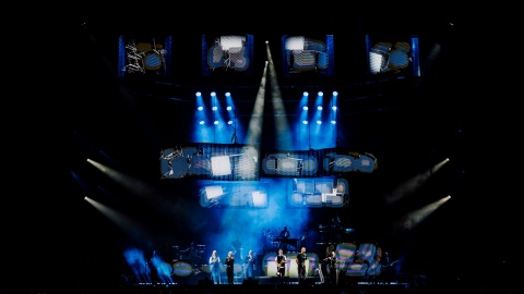 Artyści wystąpili podczas finału festiwalu ZORZA 2025 w sierpniu ubiegłego roku/fot. Maciek Czyżewski