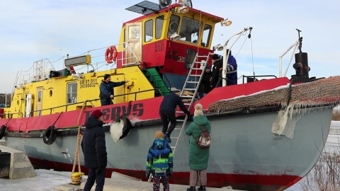 Lodołamacze na Wiśle/fot. Tatiana Adonis