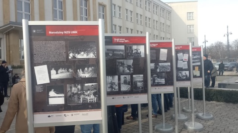 Wystawa Instytutu Pamięci Narodowej, poświęcona toruńskiemu NZS/fot. Michał Zaręba