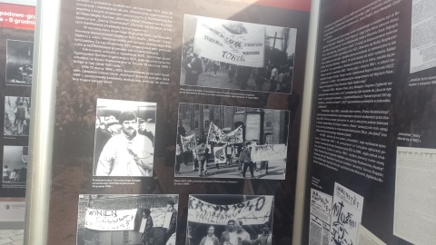 Wystawa Instytutu Pamięci Narodowej, poświęcona toruńskiemu NZS/fot. Michał Zaręba