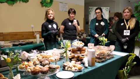 Wydarzenie pod hasłem "Razem dla Nadii" w szkole podstawowej w podbydgoskich Białych Błotach/fot. Tatiana Adonis