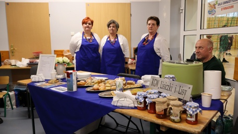 Wydarzenie pod hasłem "Razem dla Nadii" w szkole podstawowej w podbydgoskich Białych Błotach/fot. Tatiana Adonis