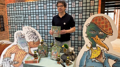 Prezentacja książki w Młynach Rothera w Bydgoszczy/fot. Tomasz Kaźmierski