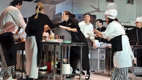 Próba "Na ostrzu noża" w Teatrze Horzycy. / Fot. Iwona Muszytowska-Rzeszotek