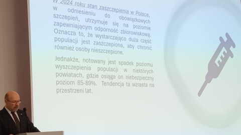 Konferencja w Urzędzie Wojewódzkim w Bydgoszczy. / Fot. Monika Siwak