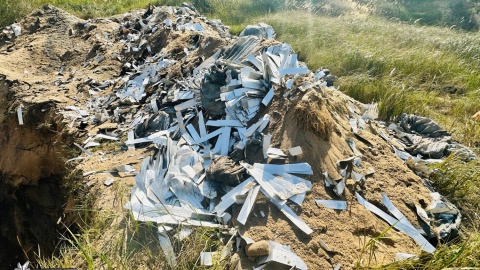 CBŚP zatrzymało osoby działające w ramach tzw. „Mafii śmieciowej”/fot. CBŚP