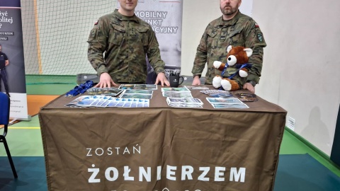 Targi pracy zorganizowano w tucholskim Centrum Sportu. / Fot. Marcin Doliński